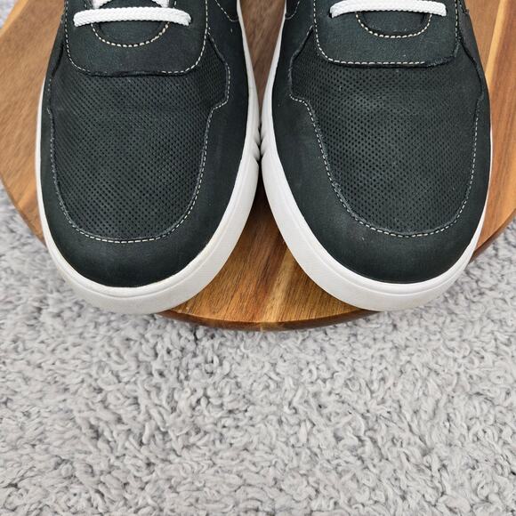 Johnston & Murphy McFarland Moc Toe Black Casual Lace Up Daily Sneaker Mens 13 M - Picture 6 of 13